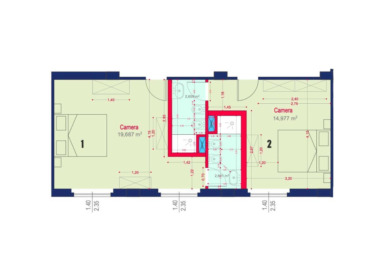 Budget Rooms Cagliari Eksteriør billede